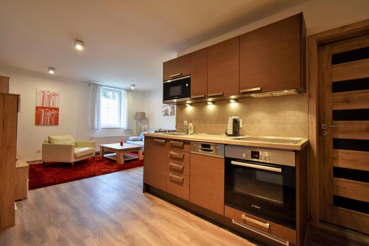Apartment Dalibor II With Private Entrance And Private Garage Špindlerŭv Mlýn Buitenkant foto